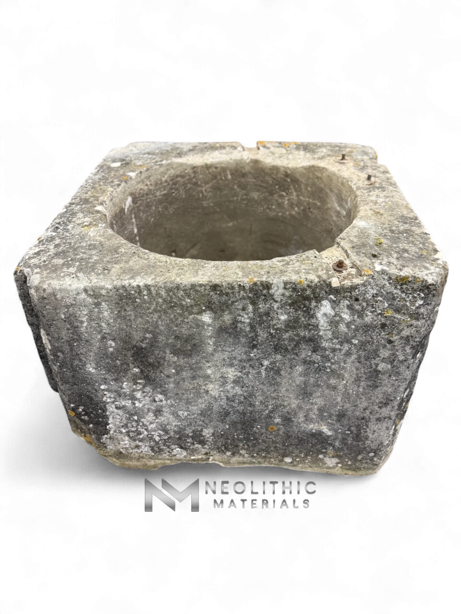 French Antique 19th Century Limestone Well Head - Image 2